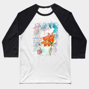 Natures Hope - floral display Baseball T-Shirt